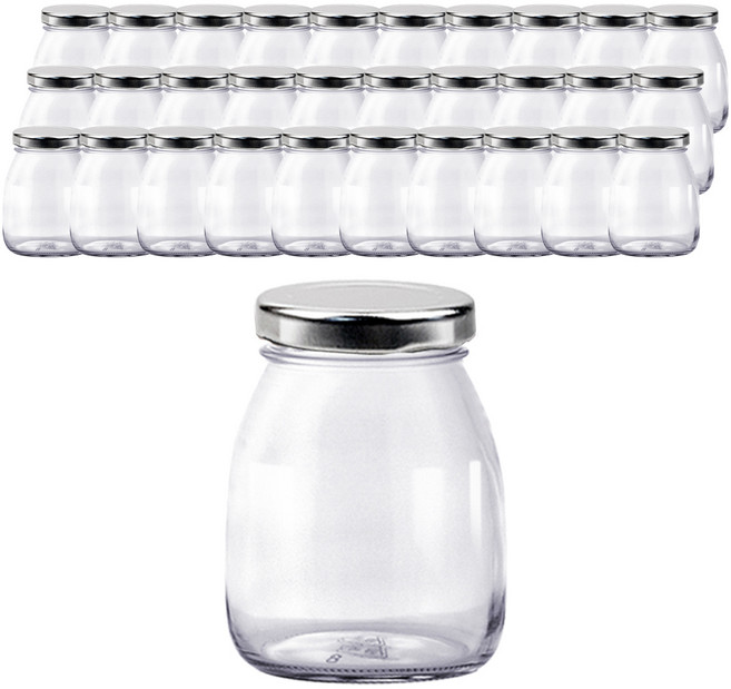 미르코리아 S 캔디250 유리병 250ml + 수축필름 + PSP실링지 세트, 56세트