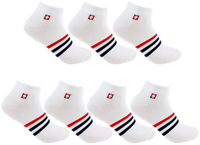 스위스밀리터리 남성용 미니 7족 양말 SM-03