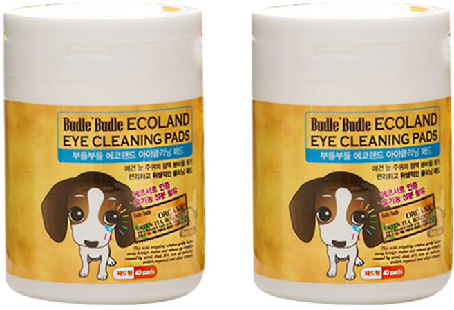 부들부들 아이클리닝 패드 40p, 2개