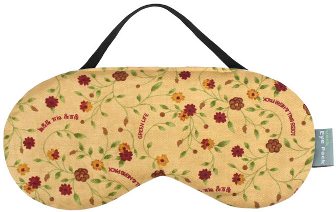 그린라이프 허브 눈찜질팩 노랑잔꽃, 1개, 1개입