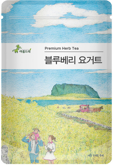 아름드레 삼각티백 블루베리요거트, 1.5g, 25개입, 1개