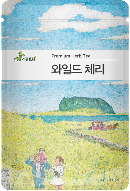 아름드레 삼각티백 와일드체리, 1.5g, 25개입, 1개