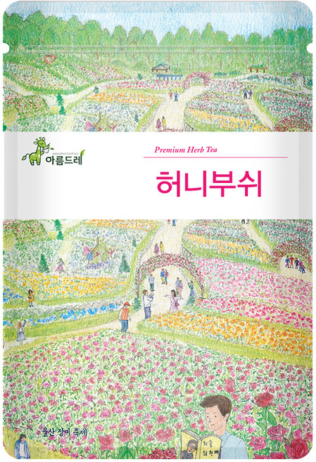 아름드레 삼각티백 허니부쉬, 1.1g, 25개입, 1개