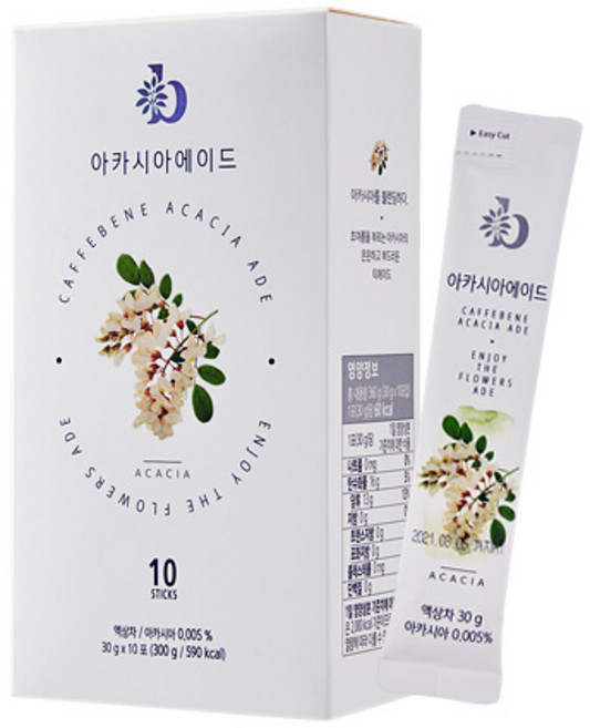 카페베네 아카시아에이드, 30g, 10개입, 1개