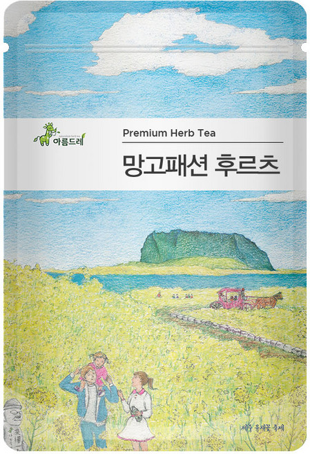 아름드레 삼각티백 망고패션후르츠, 1.5g, 25개입, 1개