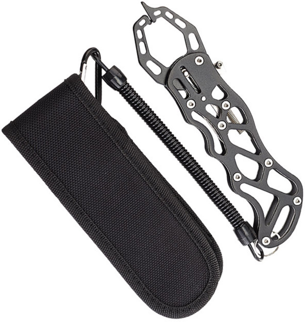 배틀피싱 블랙본 메탈 립그립 BL017-BK, 블랙