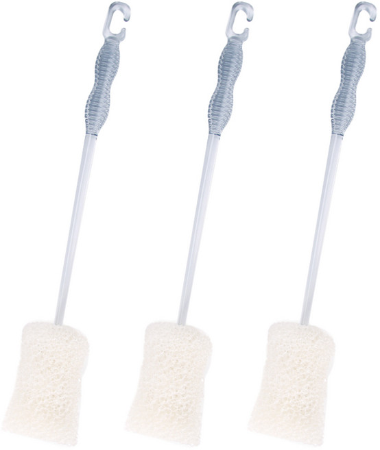 유하우스 필터폼 병수세미, 아이보리, 3개