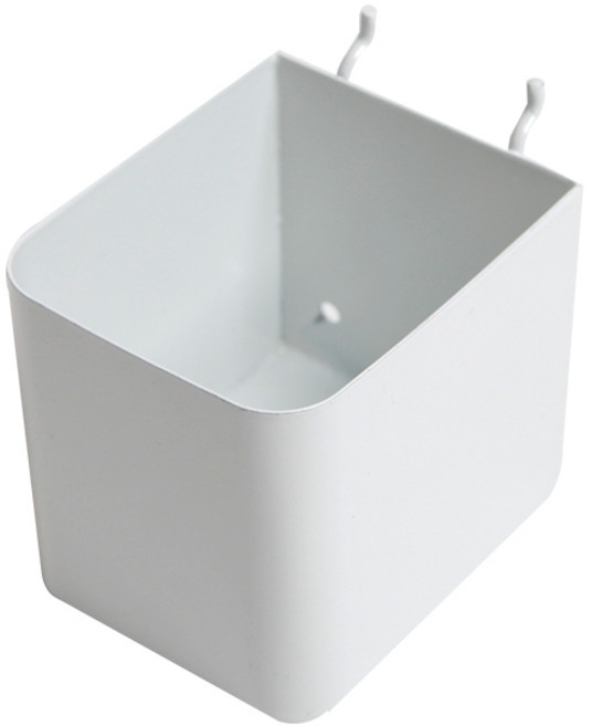 까사마루 매직 타공판 다용도 꽂이 75x90x80mm, 1개, 화이트