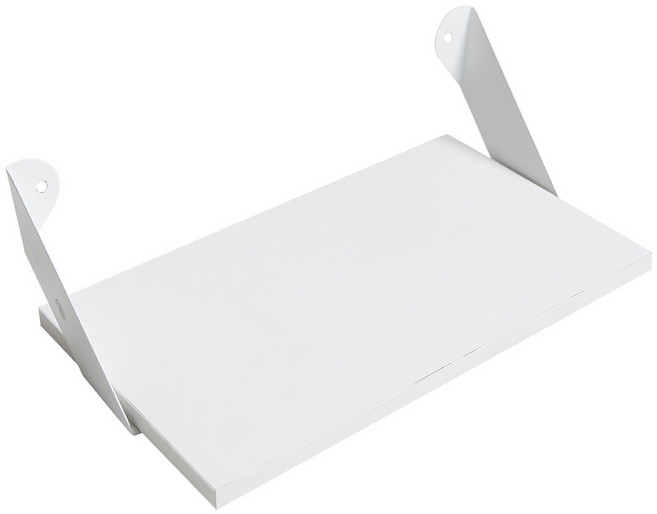 까사마루 매직 타공판 MDF선반 소 300x170x12mm, 1개, 화이트