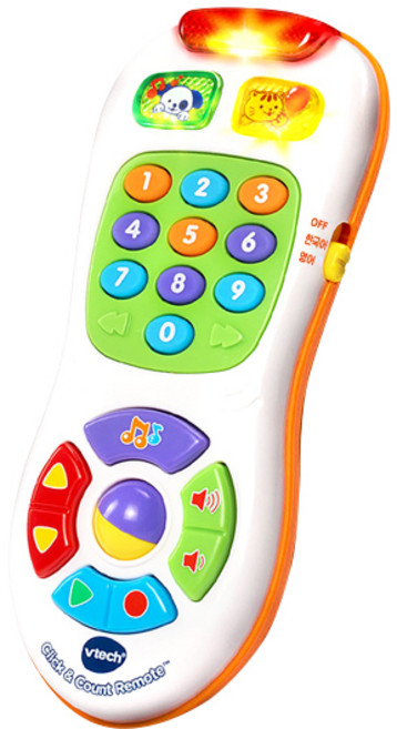 브이텍 타이니 터치 리모콘 멜로디 완구, 혼합색상, 1개