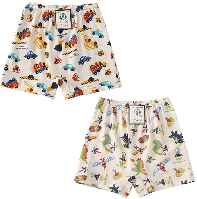 위드오가닉 남아용 사각팬티 공사중 + 공룡시대