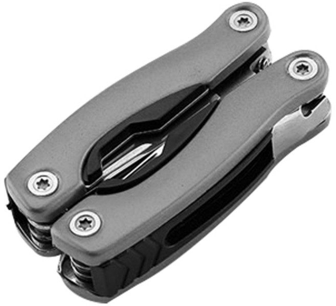 리빙듀오 스텐펜치 멀티툴 9종, 블랙, 1개