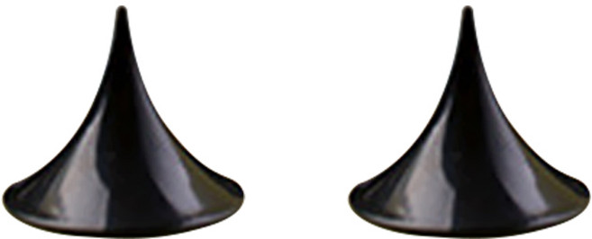 알럽홈 블랙스틱 커플 하트칫솔받침대, 2개입