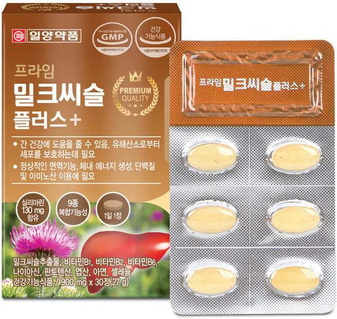 일양약품 프라임 밀크씨슬 플러스, 1개, 27g