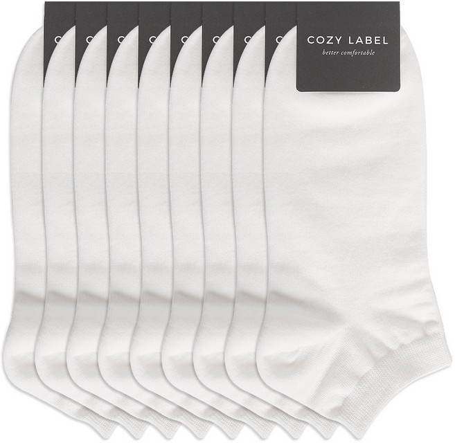 COZY LABEL 男士基本款運動踝襪 9雙