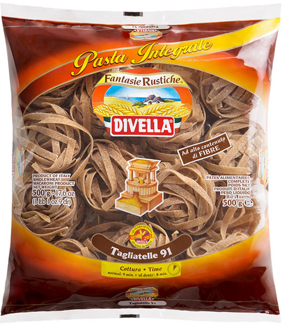 디벨라 통밀 딸리아뗄레 파스타, 500g, 1개