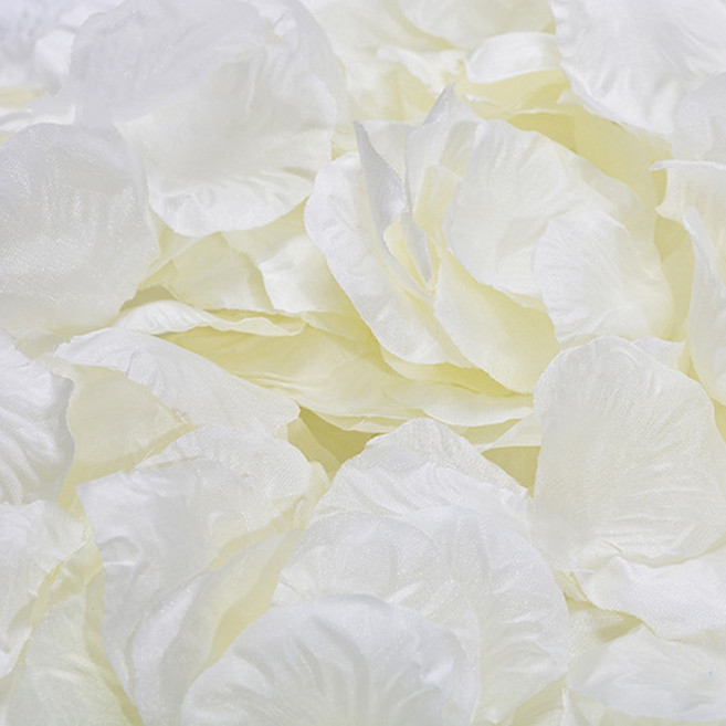 파티복닷컴 파티용 장미꽃잎, 밀크, 1세트