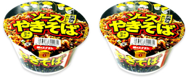 멘노스나오시 야끼소바 컵라멘 86g, 2개