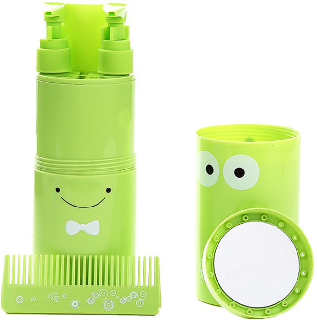 알럽홈 여행 워시 5p 풀세트 그린, 1세트