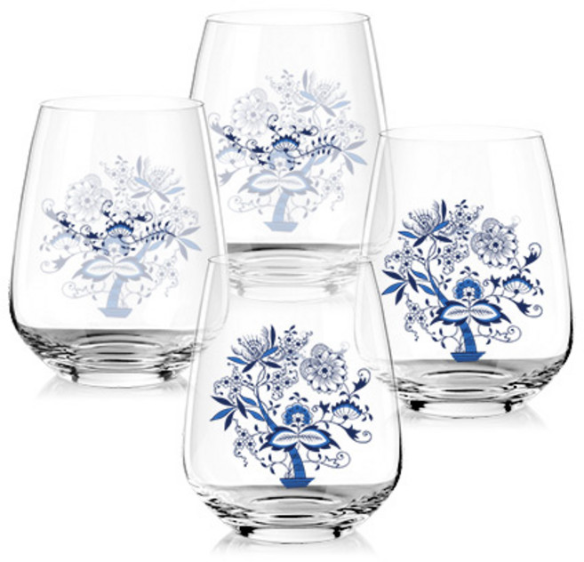 마쯔오카 쯔비벨무스터 피에몬떼 언더&물컵 4p 세트, 1세트