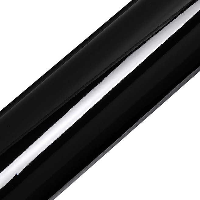 헥시스 자동차 데칼 시트지 2m, 검정유광, 1개