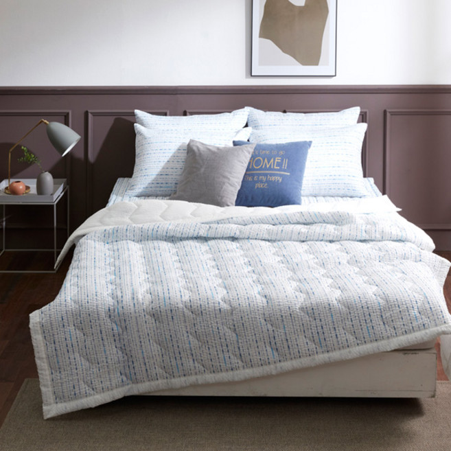 바니루이스 토미 시어서커 리플 누비이불, 아쿠아 블루