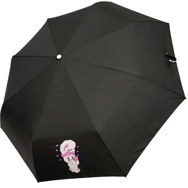 Esther Bunny 艾絲樂小兔 愛心滿滿 全自動雨傘 IUEBU70001+傘套組