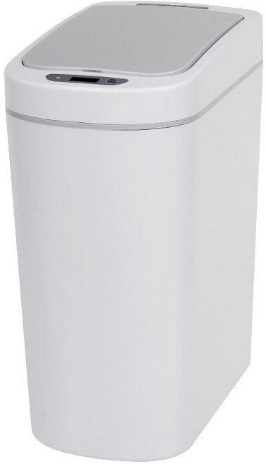 VISVIVA 感應式垃圾桶 7L, 白色, 1個