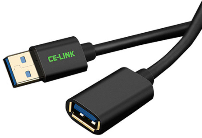 씨이링크 USB 3.0 연장케이블, 1개, 3m