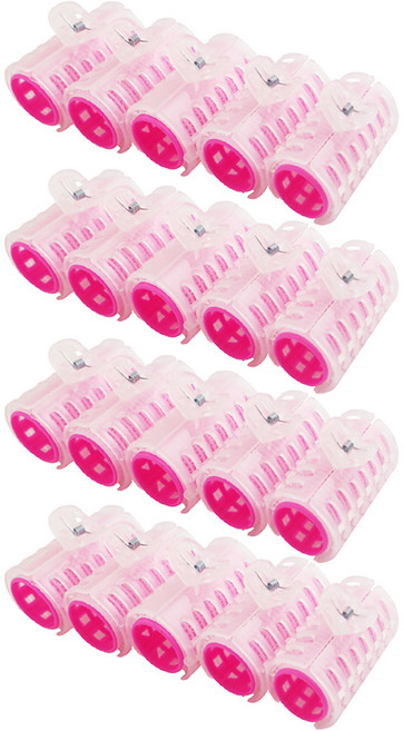 세븐스타 집게헤어컬 5p, 화이트, 4개입