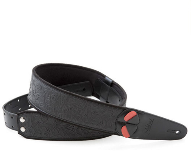 righton Sandokan 기타 스트랩, 블랙, 1개