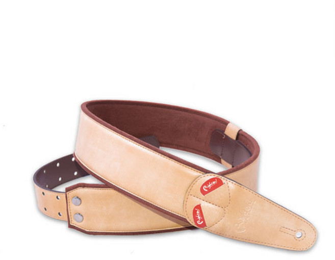 righton Charm 기타 스트랩, 베이지, 1개