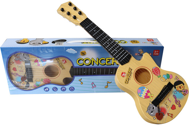 토이코 콘서트 통기타 완구, 브라운, 1개