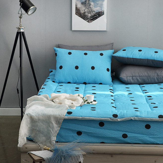 아임리빙 블링 시어서커 토퍼, 브릭도트