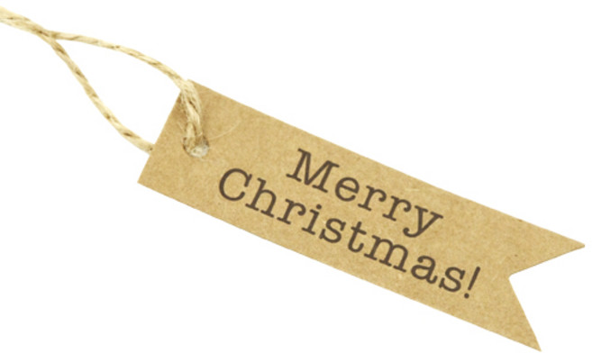 도나앤데코 리안 merry christmas 태그 크라프트 98p + 마끈 10m, 1세트