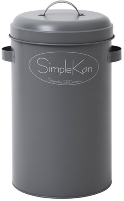 심플캔 종량제 휴지통, 그레이