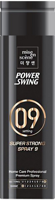 미쟝센 파워스윙 슈퍼 스트롱 스프레이 9, 200ml, 1개