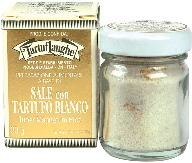 Tartuflanghe Tartuflaange白松露Guerande鹽, 30克, 1個