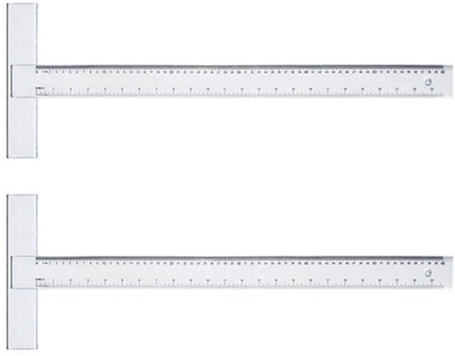 블루마토 플라스틱 T자 60cm TSP002, 혼합 색상, 2개