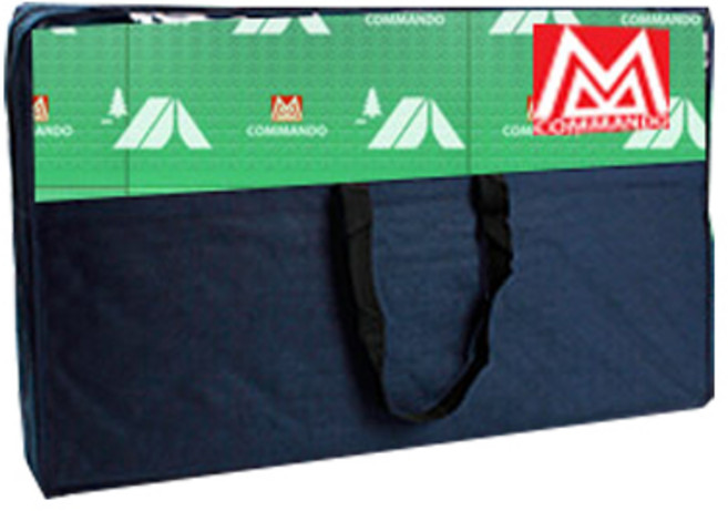 석코리아 코만도 마운틴 3단 캠핑매트 + 전용가방, 혼합 색상