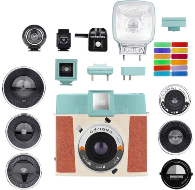 로모그래피 다이아나 인스턴트 스퀘어 아드리아노 에디션 디럭스 킷, 1개