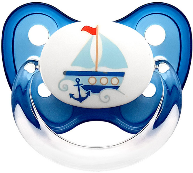 덴티스타 바른치아 노리개젖꼭지 시그니처, 3단계, 보트, 1개