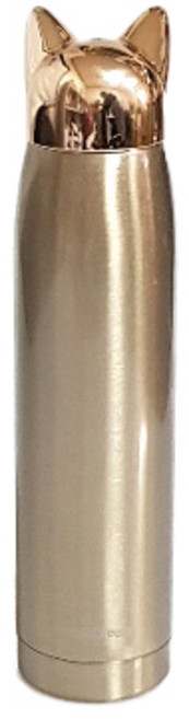 푸코 T23 헬로드림 플래쉬 폭스 보온병, 골드, 350ml