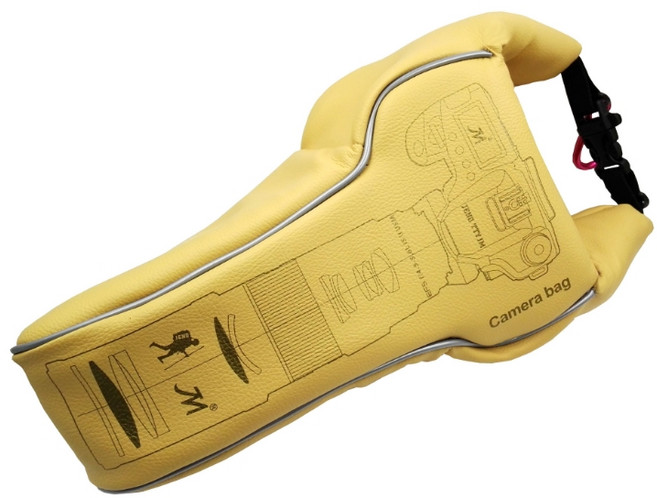 마지끄뷰어 카메라 줌백 가방 SYC36 L, 옐로우, 1개