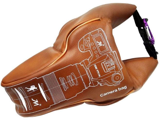 마지끄뷰어 카메라 줌백 가방 SYC36 M, 브라운, 1개