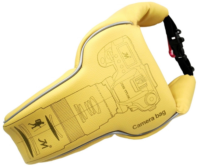 마지끄뷰어 카메라 줌백 가방 SYC36 M, 옐로우, 1개