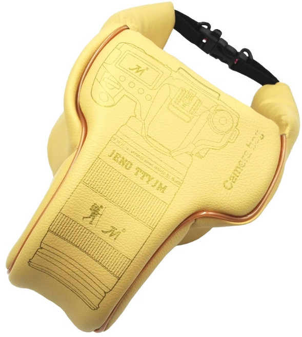 마지끄뷰어 카메라 줌백 가방 SYC36 S, 옐로우, 1개