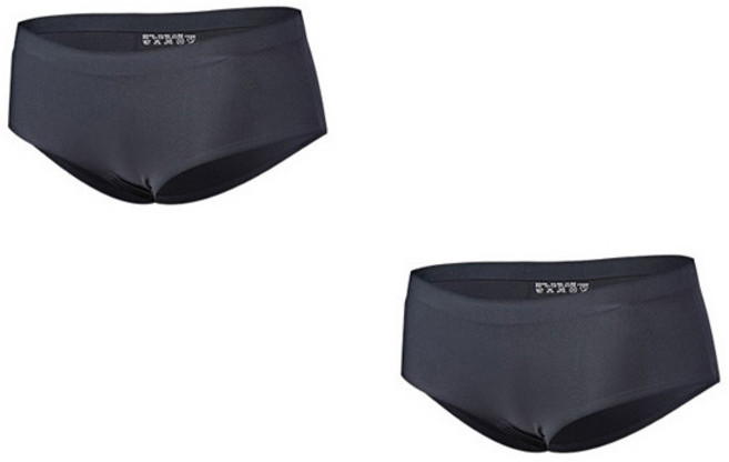 솔레일 여성용 심리스 워터스킨 스포츠 삼각 팬티 2p 세트