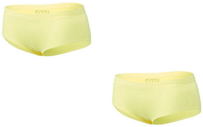 솔레일 여성용 심리스 워터스킨 스포츠 삼각 팬티 2p 세트