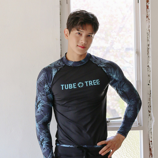 벤디스 남성용 래쉬가드 상의 자외선차단 드로잉나그랑 C271